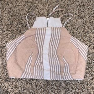HALTER TOP CROP TOP